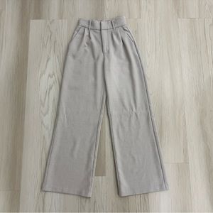 Abercrombie & Fitch Women’s Wide Leg Pants Trousers Size XXS (short) Sand